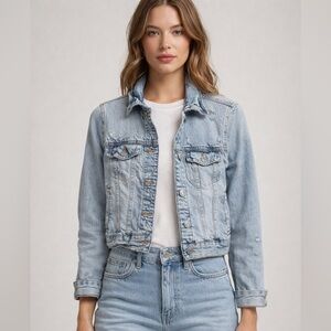 Aeropostale Blue Denim Jacket Size Small